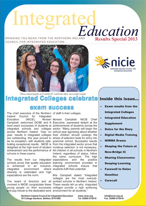 NICIE Newsletter – Exam Results Special